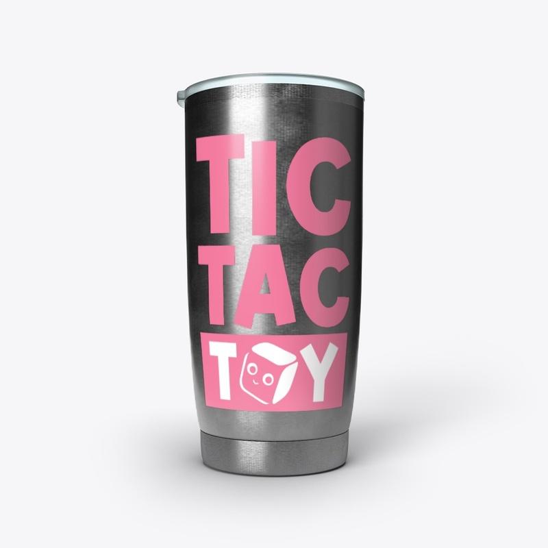 Tic Tac Toy Pink (Water Bottles)